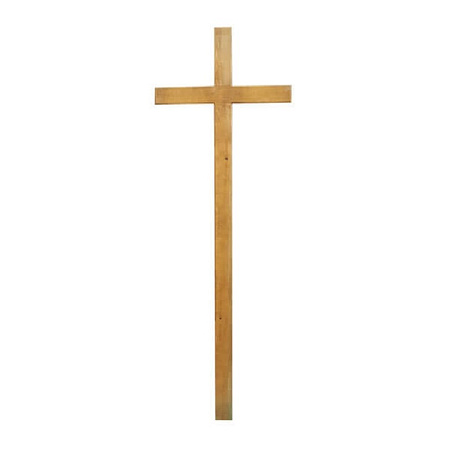 Крест на могилу дубовый &quot;Католический&quot; 210